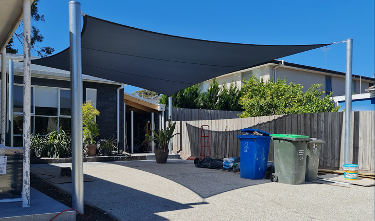 Shade Sail Installation